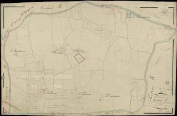 1 vue Saint-Martin-des-Bois : plans du cadastre napoléonien. Section I dite des grands et petits villemalour