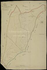 1 vue Sambin : plans du cadastre napoléonien. Section F1 dite de sudais