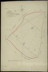 1 vue Sambin : plans du cadastre napoléonien. Section F2 dite de sudais