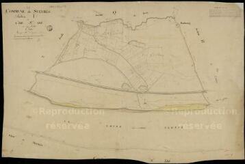 1 vue Suèvres : plans du cadastre napoléonien. Section I1 dite de l'ile St-Dyé