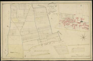 1 vue Talcy : plans du cadastre napoléonien. Section B2 dite du bourg