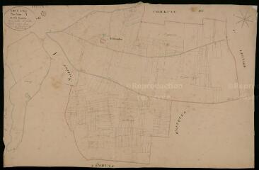 1 vue Viévy-le-Rayé : plans du cadastre napoléonien. Section A4 dite de la jouannière