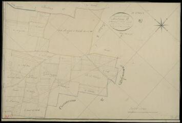 1 vue Villemardy : plans du cadastre napoléonien. Section B2 dite de Villammoy