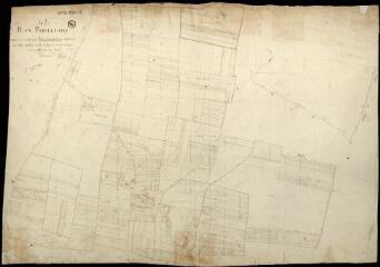 1 vue Villexanton : plans du cadastre napoléonien. Section A dite du noyer