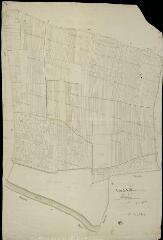1 vue Villiers-sur-Loir : plans du cadastre napoléonien. Section C2