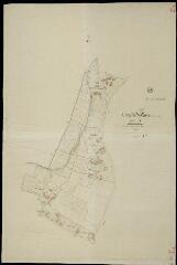 1 vue Villiers-sur-Loir : plans du cadastre napoléonien. Section I1