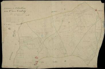 1 vue Villiersfaux : plans du cadastre napoléonien. Section C dite du coudray