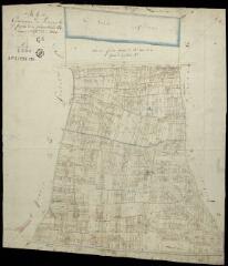1 vue Vineuil : plans du cadastre napoléonien. Section G2 dite de vezy