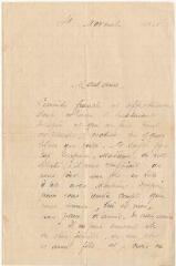 3 vues  - Lettre de l\'abbé Marcel Fontan, caporal aumonier de la 96e, datée du 4 novembre 1916 (ouvre la visionneuse)