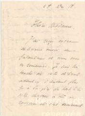 2 vues  - Lettre du commandant Clavet datée du 28 décembre 1918 (ouvre la visionneuse)