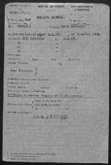 1052 vues  - Anciens de combattants de la guerre 1914-1918 : fiches individuelles de demande de carte d\'ancien combattant. Ordre alphabétique du patronyme, lettre H. (ouvre la visionneuse)