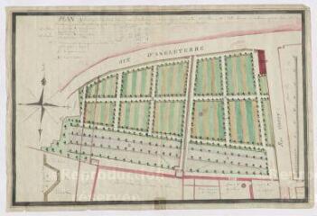 1 vue [Blois] : plan géométrique du Jardin des ci-devants Cordelliers, [XVIIIe].