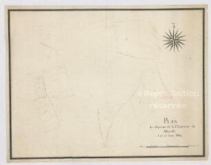 1 vue Marolles : plan de la Chantrerie de Marolles, 1769.