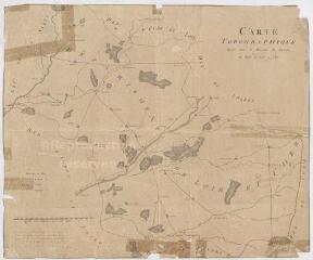 1 vue  - [Département de Loir-et-Cher] : carte topographique dressée pour le placement des barrières du département de Loir-et-Cher, [XIXe]. (ouvre la visionneuse)