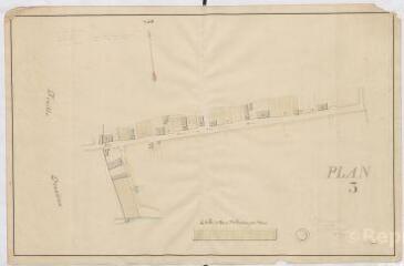 1 vue [Montrichard] : plan général ou tableau d'assemblage des alignements de la ville de Montrichard, terminé par A. Trignard géomètre, 1839.