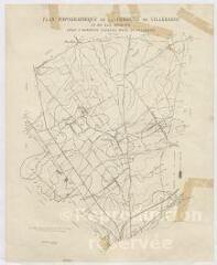 1 vue [Villebarou] : plan topographique de la commune de Villebarou et de ses abords [par Duval, 1901], carte imprimée.