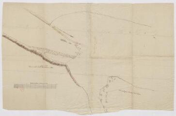 1 vue  - Plan du moulin du Boutet et de ses abords situé commune de Châtres (ouvre la visionneuse)