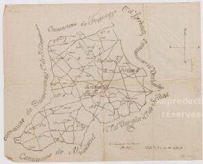 1 vue [Santenay : plan général de la commune], s.d. Provenance : Préfecture de Loir-et-Cher.