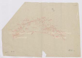 1 vue [Chaumont-sur-Tharonne : plan de la commune secteur du moulin de Rincepot, XXe], plan imprimé.