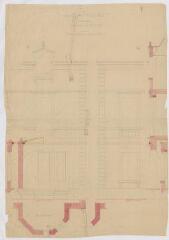 1 vue [Saint-Viâtre] : logement de M. de la Selle : construction d'un pavillon neuf, [par Henry Dauvergne, ca 1892].