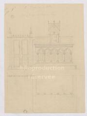 1 vue [Saint-Viâtre] : autel pour la chapelle du château de Favelles, [par Henry Dauvergne, ca 1892];