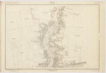 1 vue Mer : plan topographique régulier dressé par le Ministère de la construction, 1961, plan imprimé.