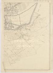 1 vue Vendôme : [plan topographique dressé par le Ministère de la Reconstruction et du Logement, 1956], plan imprimé.
