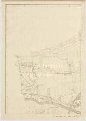1 vue Vendôme : [plan topographique dressé par le Ministère de la Reconstruction et du Logement, 1956], plan imprimé.