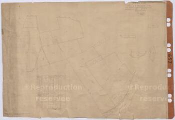 1 vue [Averdon, Champigny-en-Beauce] : Hôtel Dieu de Blois : plan de la ferme de Champouteau située sur les communes d'Averdon et de Champigny. Levé par Allemand, [?], 1er septembre 1870.
