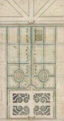 1 vue  - [Talcy : plan du jardin, potager et bois du château, début XVIIe], plume et aquarelle. (ouvre la visionneuse)