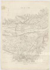 1 vue  - [Angers : carte de la Loire et des communes environnantes dressée à partir des Archives de la Guerre et du cadastre et des renseignements fournis par les ingénieurs de la Loire], 1849, carte imprimée. (ouvre la visionneuse)