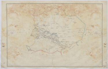 1 vue  - Blancafort : carte de la commune (territoire de la Sologne), s.d. Sans échelle. (ouvre la visionneuse)