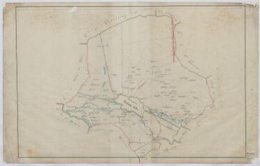 1 vue  - Vierzon-ville : carte de la commune (territoire de la Sologne), s.d. Sans échelle. (ouvre la visionneuse)