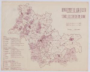 1 vue  - Loir-et-Cher : carte du département, s.d. (ouvre la visionneuse)