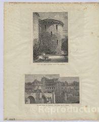1 vue  - Amboise : plan de l\'une des deux grosses tours du château, s.d. (ouvre la visionneuse)