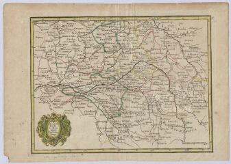 1 vue  - France : carte de l\'Orléanais, du Perche, du Mans, de l\'Anjou, de la Touraine, du Berry, 1746 (ouvre la visionneuse)