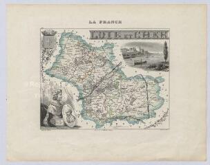 1 vue  - Loir-et-Cher : carte du département dressée par M. A. Vuillemin, [ca 1860] (ouvre la visionneuse)