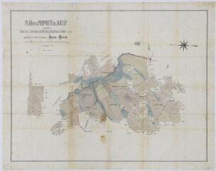 1 vue  - Céhée : plan de la propriété de Jarzay situé sur la commune, 22 septembre 1884 (ouvre la visionneuse)