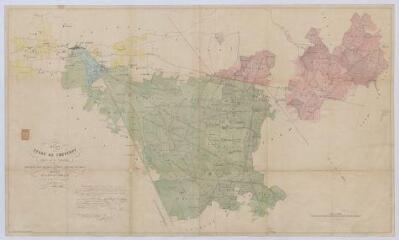 1 vue  - Cheverny : plan des terres du château, 1864 (ouvre la visionneuse)