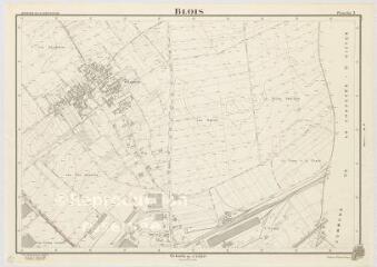 1 vue Blois : plan de la ville par le Ministère de la construction (planche 3), décembre 1965