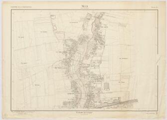 1 vue Mer : plan de la ville par le Ministère de la construction (planche 2), dressé et dessiné en 1961