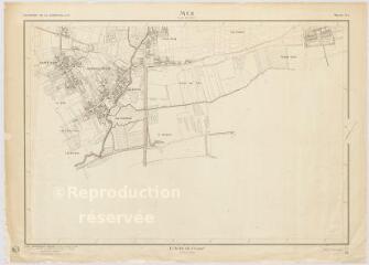 1 vue Mer : plan de la ville par le Ministère de la construction (planche 4), dressé et dessiné en 1961