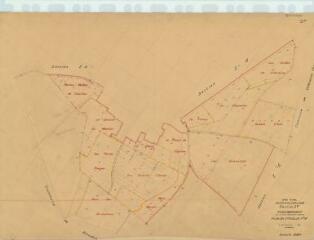 1 vue  - Boisseau (Commune de) : plan de remembrement. Section ZF (ouvre la visionneuse)