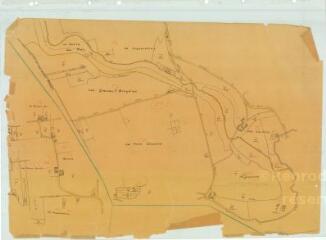 1 vue Champigny-en-Beauce (Commune de) : plan de remembrement. Section F2