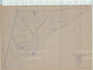 1 vue Châtillon-sur-Cher (Commune de) : plan de réorganisation foncière. Section WH