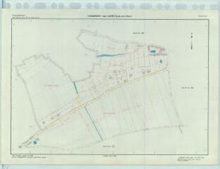 1 vue Chaumont-sur-Loire (Commune de) : plan de remembrement. Section ZC