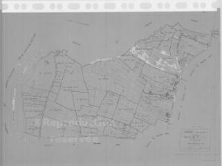 1 vue Couffy (Commune de) : plan de réorganisation foncière. Section WD