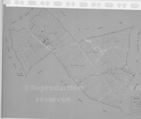 1 vue Couffy (Commune de) : plan de réorganisation foncière. Section WN