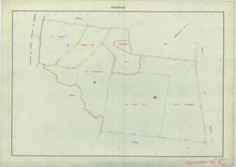 1 vue Crucheray (Commune de) : plan de remembrement. Section ZV