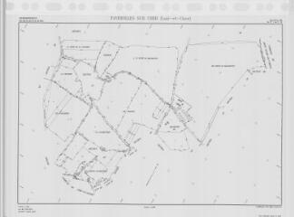 1 vue Faverolles-sur-Cher (Commune de) : plan de remembrement. Section ZE